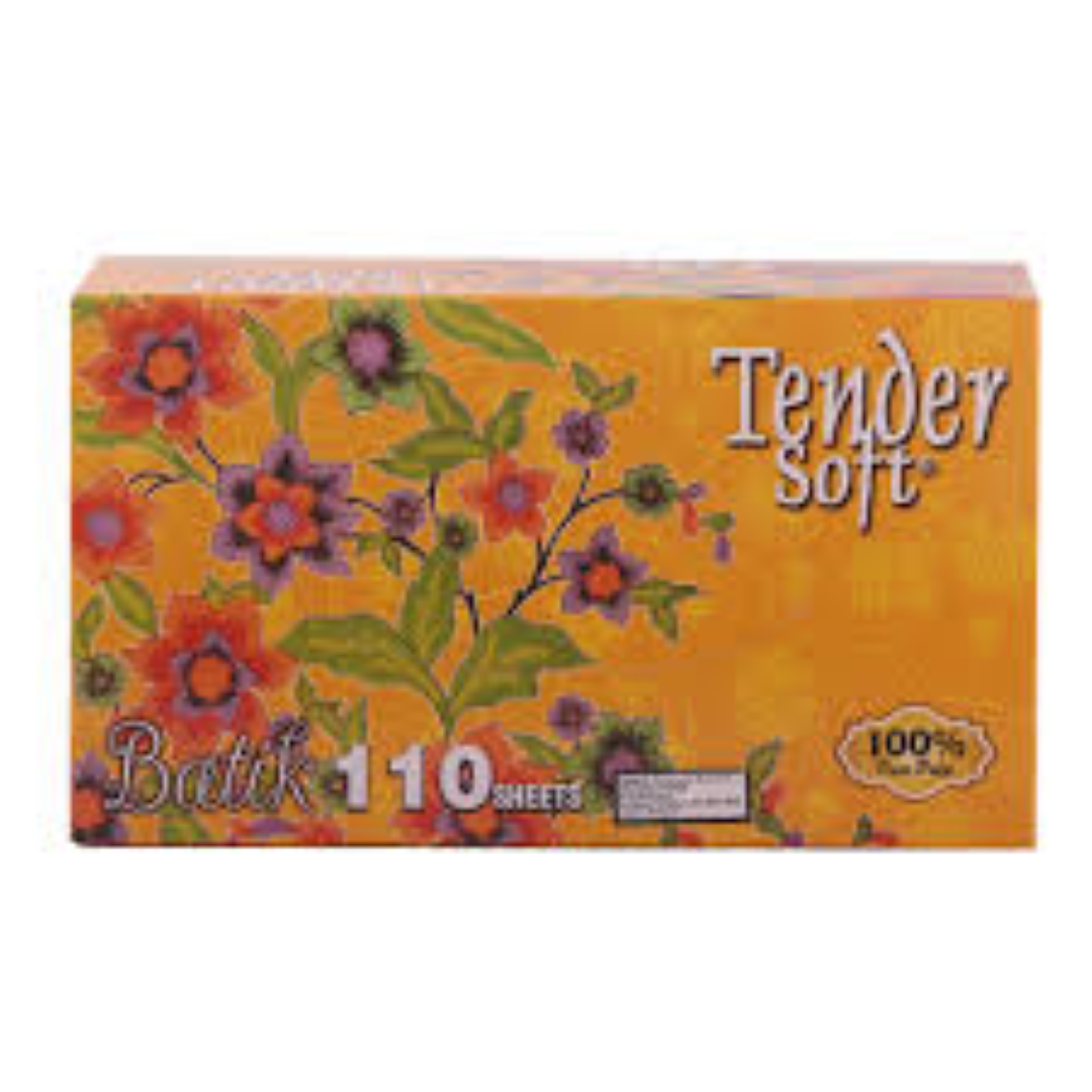 TENDER SOFT FACIAL TIISSUE BOX BATIK 110 S